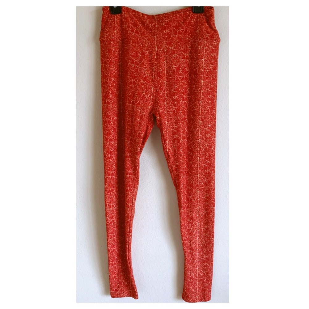 LuLaRoe one size legging orange